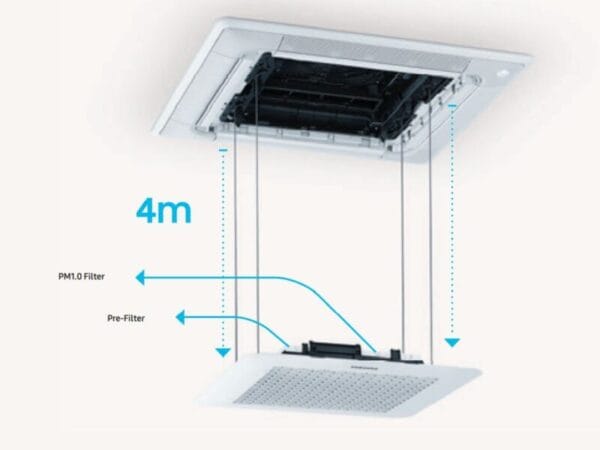 Samsung WindFree 4-Way Cassette
